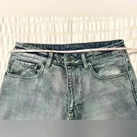 Ksubi Nine O Heavenz Sliced High Rise Straight Leg Jeans Size 28 - Picture 10 of 12